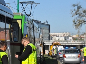 Wypadek tramwajowy w Poznaniu