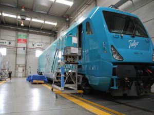 Talgo rozpoczyna testy dynamiczne pierwszego hiszpańskiego pociągu z napędem wodorowym