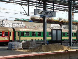 Katowice: komunikaty kolejowe po angielsku