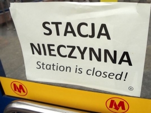 Nie kursuje metro na odcinku Kabaty - Wilanowska