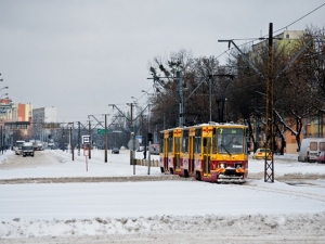 Mróz unieruchomił tramwaje w Szczecinie