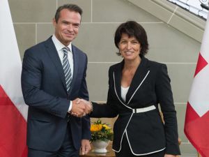 Minister Nowak z wizytą w Szwajcarii