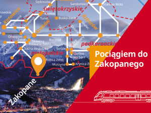 Dodatkowe pociągi z Krakowa do Zakopanego na Sylwester Marzeń 2023