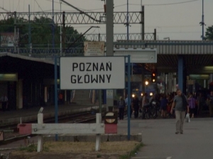Poznań: nowy dworzec, stare perony