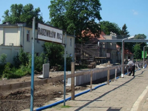 Trwa modernizacja stacji Radziwiłłów Maz.