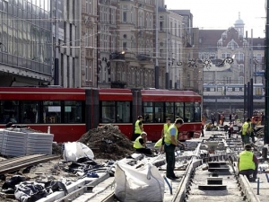 Katowice: trwają prace remontowe na 3 Maja
