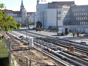 Toruń: budują tramwaj do uniwersytetu
