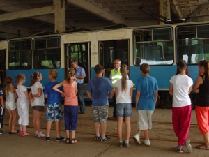 Chorzów: lato w zajezdni tramwajowej