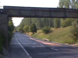 Linia Głogów-Żagań zamknięta po wypadku ciężarówki