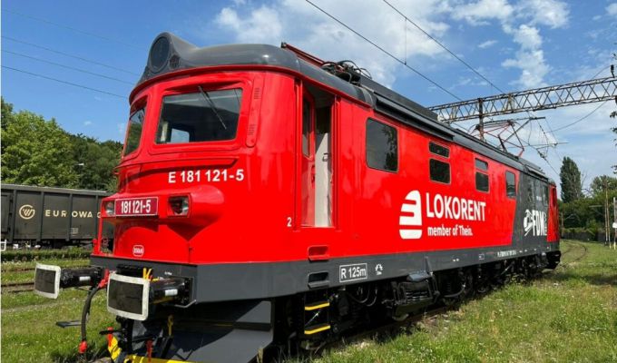 Lokorent Services wydzierżawiła pierwszą lokomotywę w Polsce.