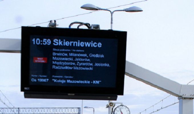 Pozytywny wynik testów wdrożeniowych dla urządzeń informacji pasażerskiej KZŁ Bydgoszcz