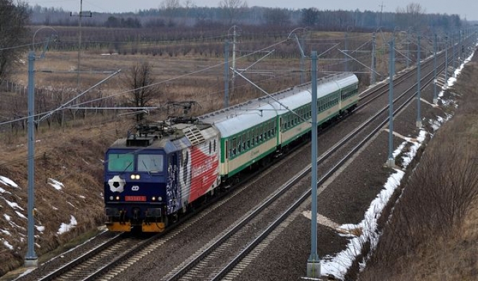 Czeskie lokomotywy w służbie PR [film]