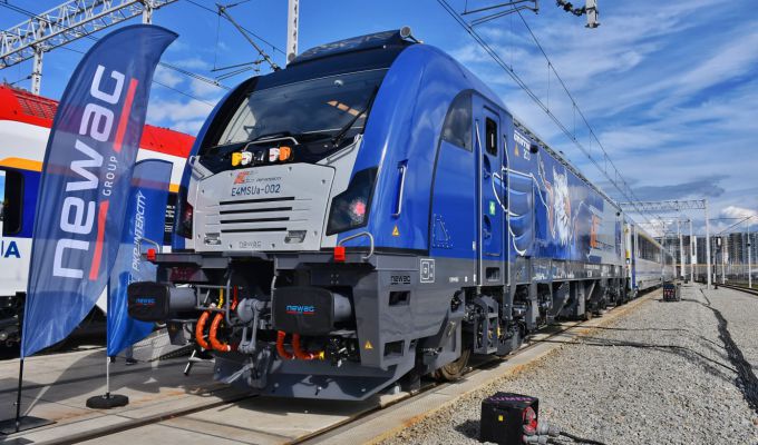  Newag testuje swoją najszybszą lokomotywę w Czechach   