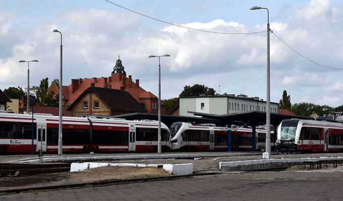 Koleje Wielkopolskie integrują kolej i komunikację miejską w Wągrowcu