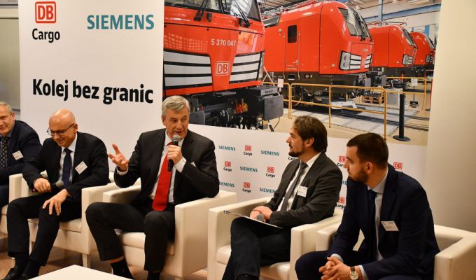 Krzysztof Celiński, prezes Siemens Mobility Polska o zaletach lokomotywy Vectron MS (wideo)