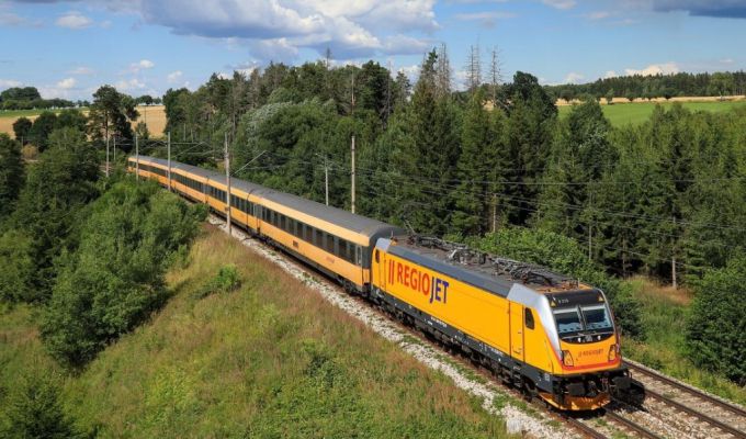 RegioJet powraca do zasięgu sprzed Covidu między Pragą a Brnem