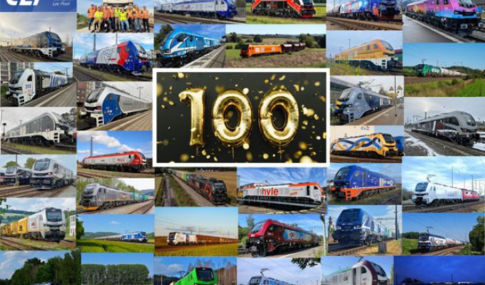 European Loc Pool osiąga kamień milowy, 100. lokomotywa na kontrakcie