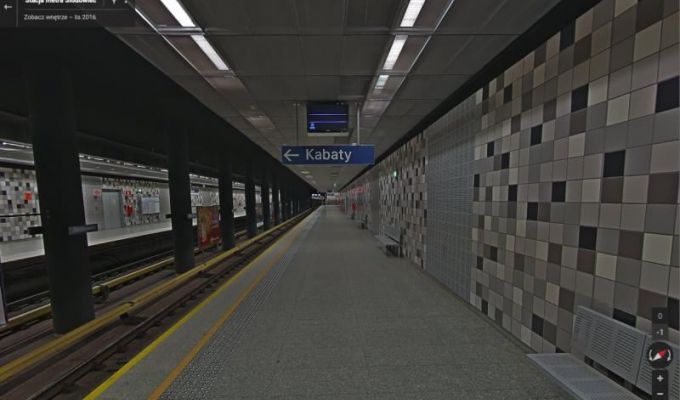 Pierwsza linia warszawskiego metra w sieci
