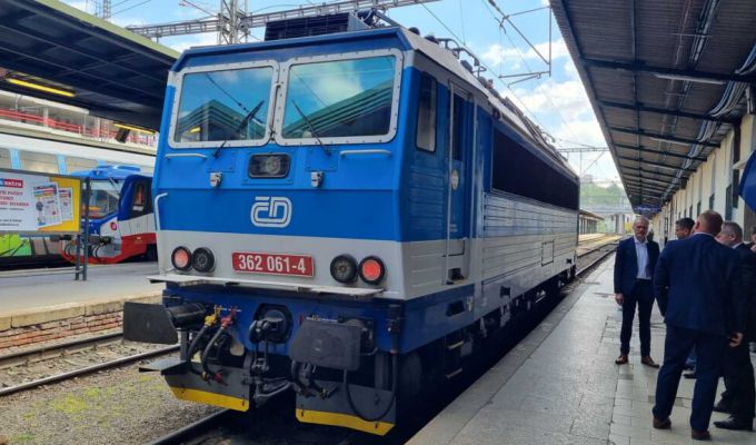 Koleje Czeskie przejęły pierwszą starszą lokomotywę wyposażoną w ETCS