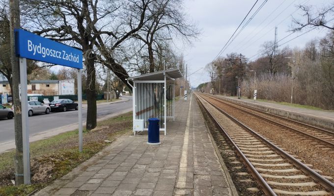Bydgoszcz Zachód: w podróż koleją z wygodniejszych peronów