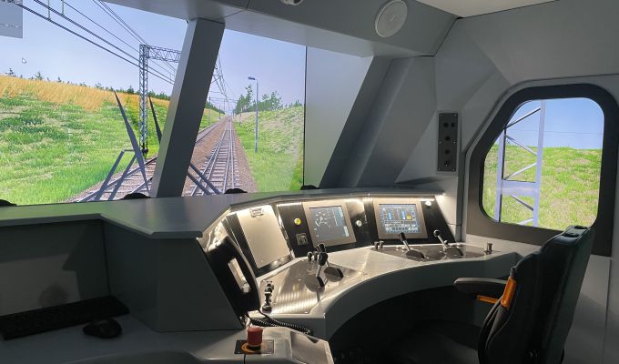 W Katowicach powstał pierwszy w Polsce symulator pojazdu kolejowego z systemem VR (Virtual Reality).