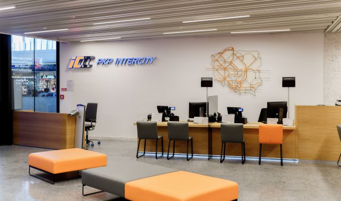Centrum Obsługi Klienta PKP Intercity na Dworcu Centralnym gotowe na przyjęcie podróżnych!