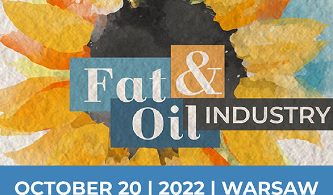 Uczestnicy z 16 krajów wezmą udział w warszawskiej konferencji „Przemysł tłuszczowo-olejowy-2022 r.”
