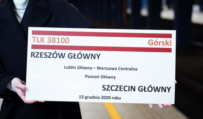 TLK Górski na torach, łączy Przemyśl ze Szczecinem