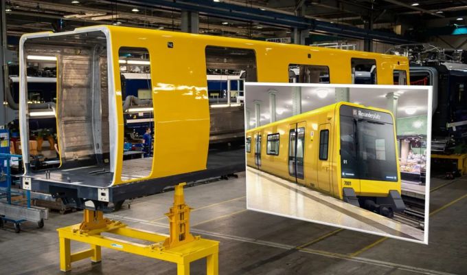 Stadler rozpoczął produkcję nowych wagonów dla berlińskiego metra, pierwsze testy pod koniec roku