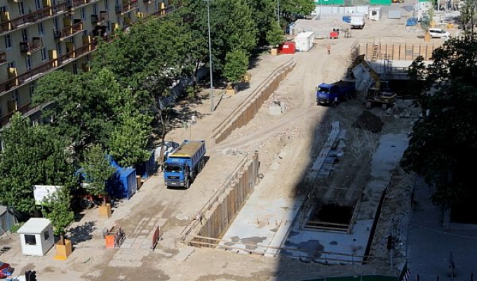 Warszawa: niewybuch na budowie metra
