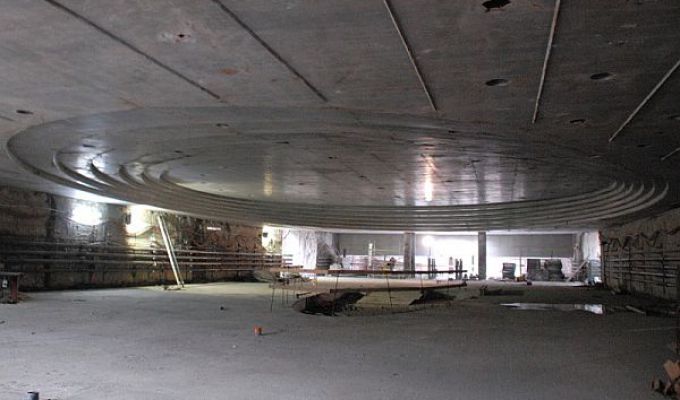 Postęp prac na stacji metra Rondo ONZ