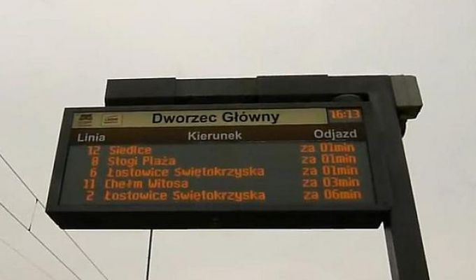 Gdańsk: głosowy SIP przy Dworcu Głównym