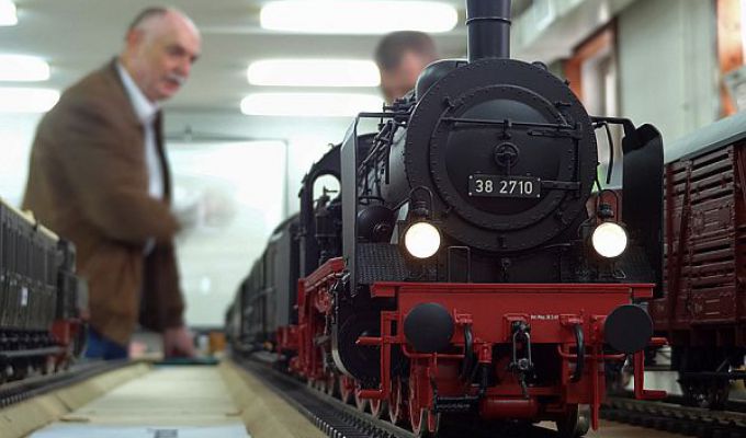 Giełda modeli kolejowych w Muzeum Kolejnictwa
