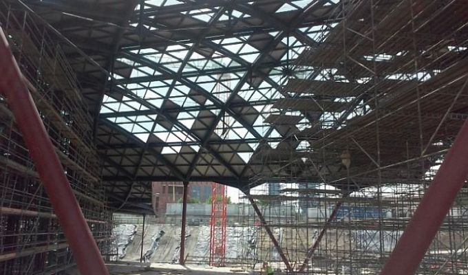 Zobacz dach Łodzi Fabrycznej od wewnątrz [zdjęcia]