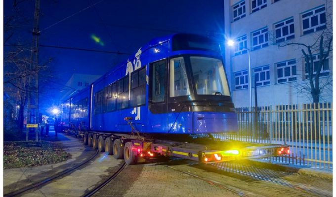  Pierwszy tramwaj Stadlera już w Krakowie
