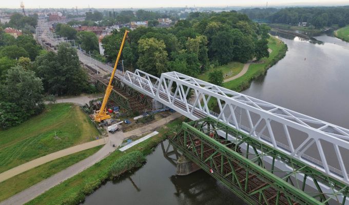 Smutny koniec wspaniałej historii mostu kolejowego w Opolu