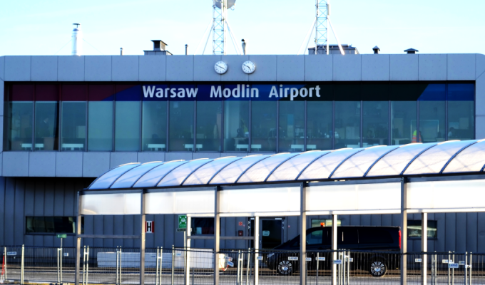 Najlepszy lipiec w historii Portu Lotniczego Warszawa/Modlin