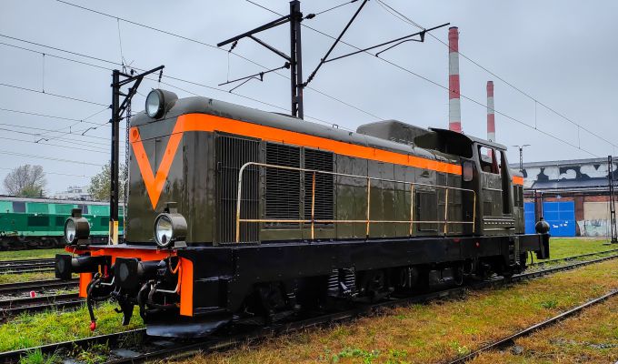 Naprawa lokomotywy SP42-001 należącej do KSK we Wrocławiu wkracza w kolejny etap.
