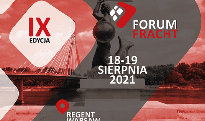 IX edycja Forum Transportu Intermodalnego FRACHT 2021 już niebawem w Warszawie.