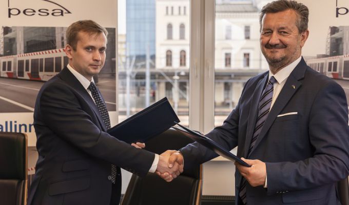 PESA podpisała umowę na dostawę tramwajów dla Tallina!