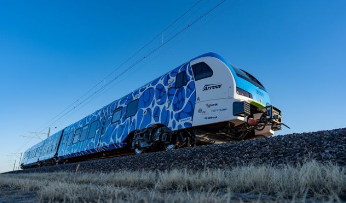 FLIRT H2 firmy Stadler, pociąg napędzany wodorem zdobył nowy tytuł rekordzisty Guinnessa 