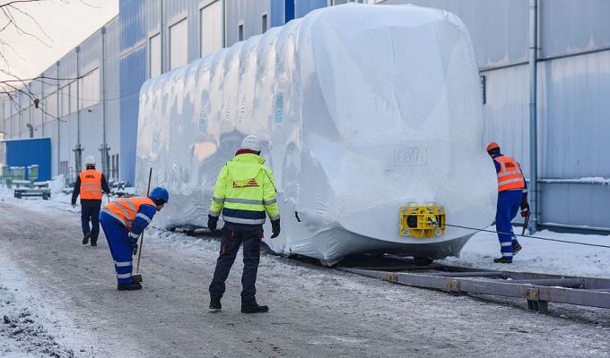 Pierwszy wyprodukowany w Chorzowie przez Alstom pociąg metra dla Rijadu opuścił zakład