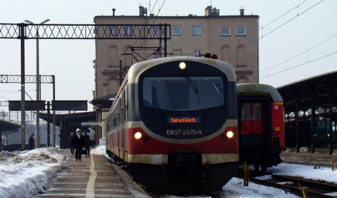 Nieprawidłowości w utrzymaniu linii Toruń-Malbork
