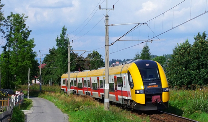 Zakopane-Kraków: 10 godz. przerwy między pociągami Regio