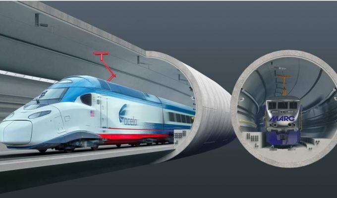 Amtrak przyznaje kontrakt na budowę nowego tunelu Frederick Douglass w Baltimore
