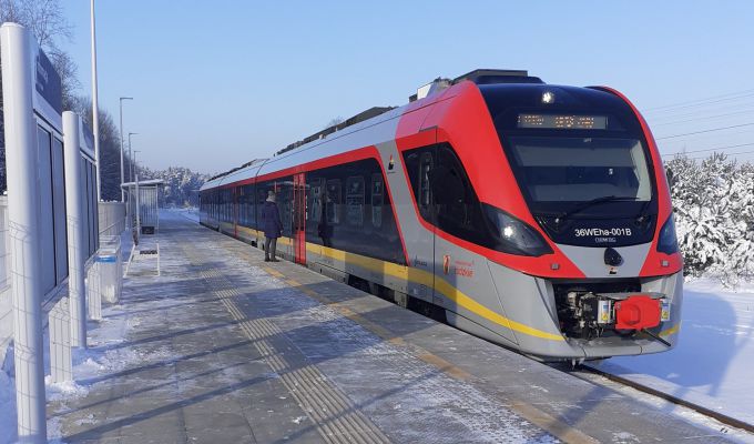 Nowy przystanek Tomaszówek zwiększył dostęp do kolei na linii Łódź - Opoczno