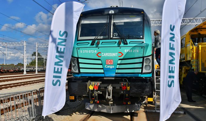 CARGOUNIT odbiera najnowocześniejszą lokomotywę w Europie na targach TRAKO 2023