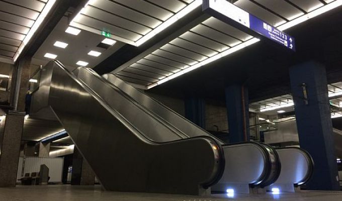 Nowe schody ruchome na Centralnym już czynne