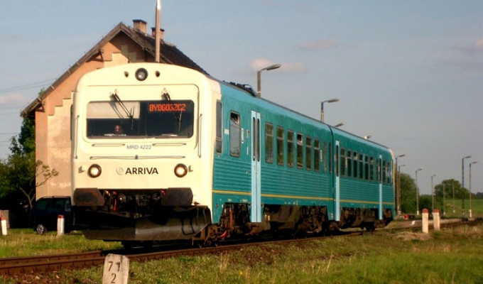 Pociągi Arrivy pojadą z Bydgoszczy do Piły