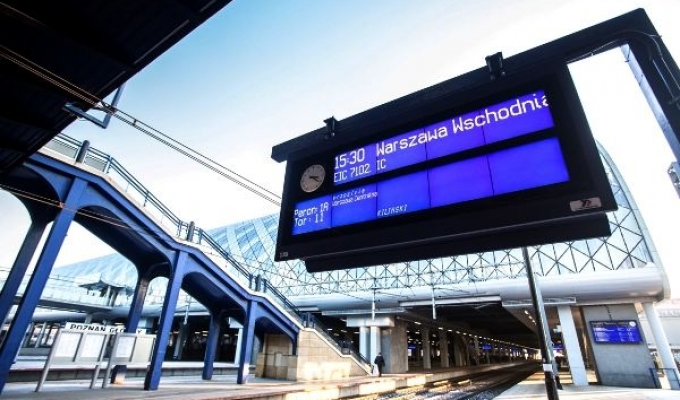 Nowy SIP na stacji Poznań Główny